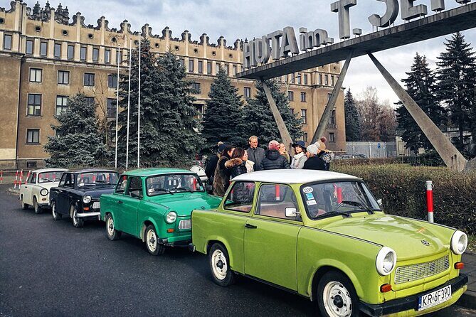 1.5h Crazy Guides' Communism Tour of Nowa Huta in Classic Car - Meeting in Krakow and Getting to Nowa Huta