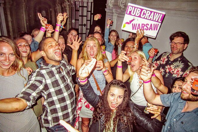 #1 Pub Crawl Warsaw with Optional Premium 1 Hour Open Bar - Ulica Chmielna and the optional premium open bar hour