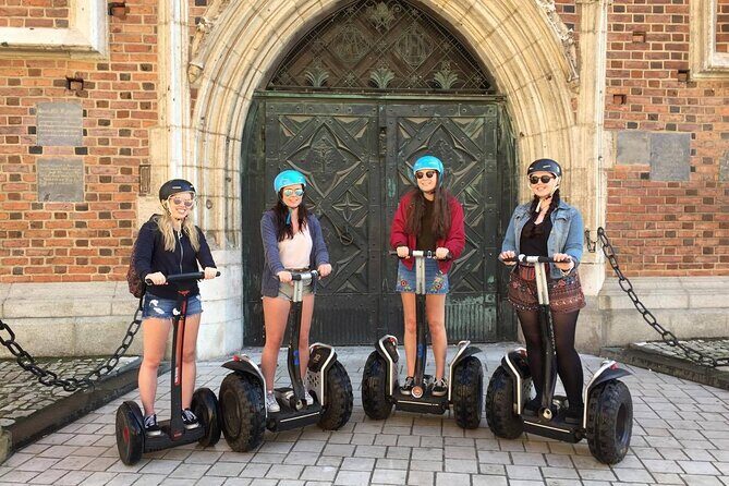 120 min Old Town Segway Tour in Krakow - Getting started at Wiślna 4: helmets, practice, and quick confidence