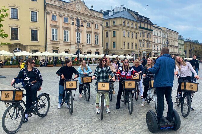 2 Hours Old Town Guided Bike Tour in Krakow - The Route: Wiślna to Rynek Glówny to Wawel Hill