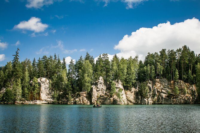 Adrspach Teplice Rocks Filming Site of The Chronicles of Narnia - The Rock-Walk: Gorges, Famous Formations, and the Waterfall Moment