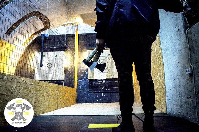 Axe Throwing Krakow in Axe Nation - best club in Poland - Games and hosting: the difference between good and chaotic