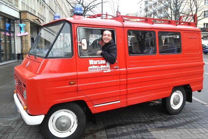 Best of Warsaw - private tour by retro minibus with hotel pickup - Barbican and the medieval walls: what survived, what was rebuilt