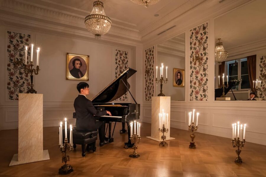 Chopin Concerts at Fryderyk Concert Hall - How the one-hour recital flows (two parts, short intermission)