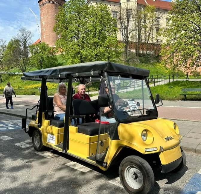 City Tour Cracow golf car plus Cruise on the Vistula River. - Kazimierz and the Jewish quarter: synagogues plus walking history