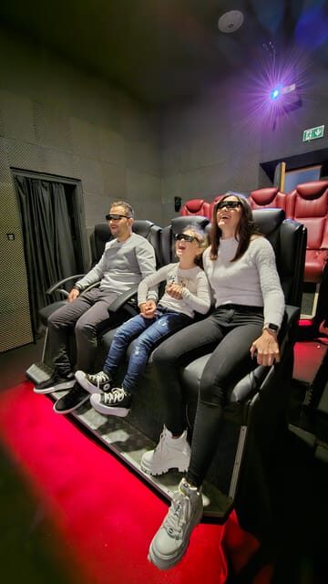 Cracow: ,,House Of Attractions'' 7D cinema - The 7D Theater Experience: Motion, Wind, Scents, and 3D Visuals