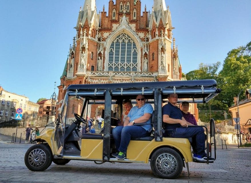 Cracow: Jewish Quarter and Ghetto Sightseeing Golf Cart Tour - Why a heated electric golf cart makes Kazimierz easier