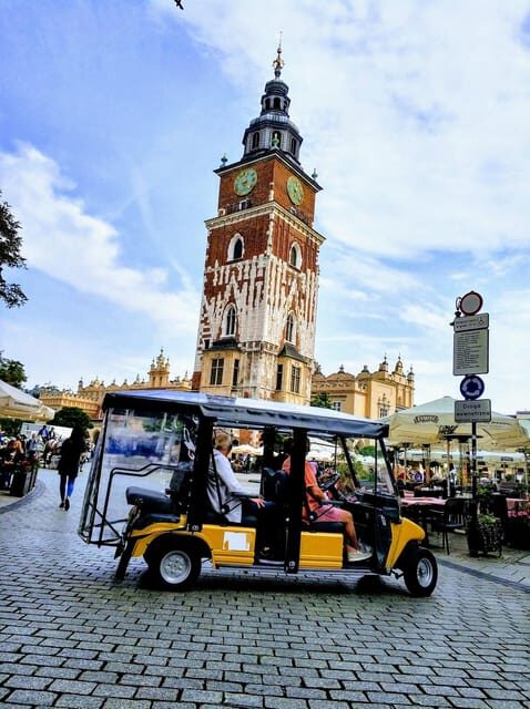 Cracow: Jewish Quarter and Ghetto Sightseeing Golf Cart Tour - Former ghetto stops: what you’ll actually see