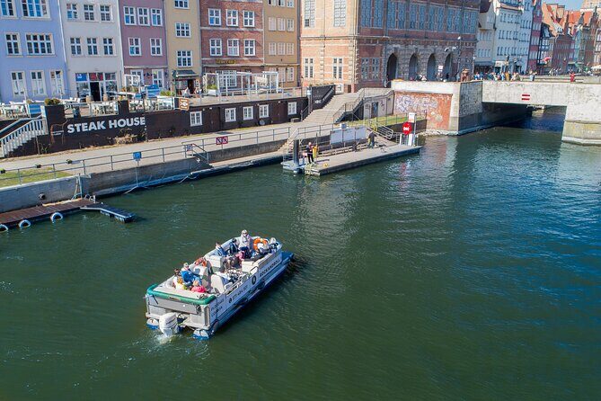 Cruises on the Motlawa River by a luxury catamaran - Gdańsk from the water side - Why a Motława Catamaran Cruise Is Such a Smart Gdańsk Move