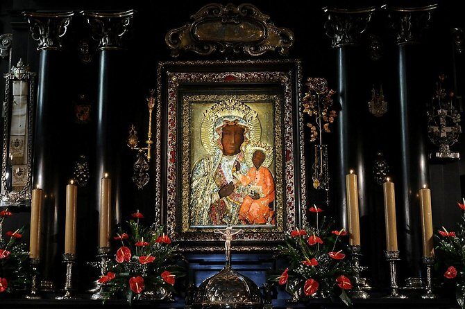 Czestochowa Black Madonna Private Day Tour from Krakow - Jasna Góra Sanctuary: Black Madonna, Treasury, museum areas, and your ticketed time