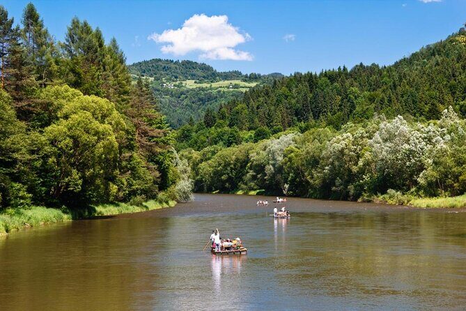 DUNAJEC River Gorge traditional rafting, PRIVATE TOUR from Krakow - From Krakow to the river: the minivan part that actually matters