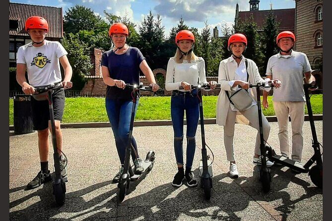 Electric Scooter Tour: Old Town Tour - 2-Hours of Magic! - Collegium Novum and Pomnik Grunwaldzki: finishing with meaning