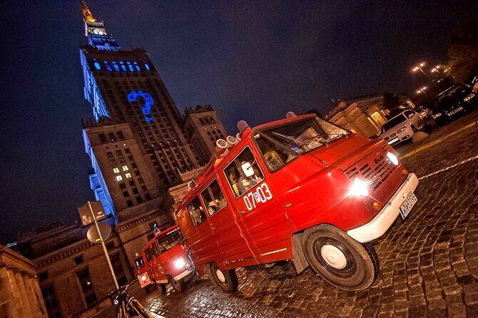 Evening Warsaw - pub and history tour with hotel pickup - Grzybowski Square: Your Fast History Primer Before the Bars