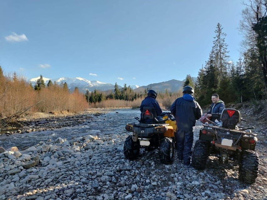 From Krakow: ATV/Snowmobile Ride, Shooting & Hot Springs - Price and value: what the $123 really buys