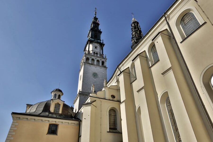 From Krakow: Czestochowa - The Black Madonna - Arriving at Jasna Góra: A Monastery That Works at Crowd Scale