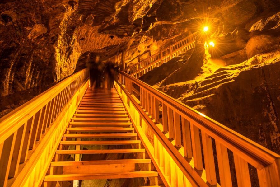 From Krakow: Guided Wieliczka Salt Mine Tour - Following the marked route 135 meters down: your 2.5-hour underground walkthrough