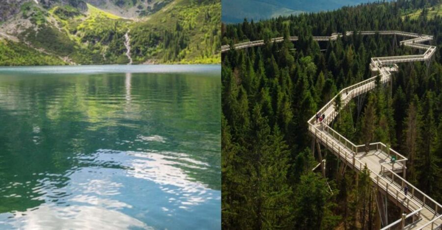 From Krakow: Morskie Oko and Slovakia Treetop Walk - Ždiar first: the folk-village landing pad