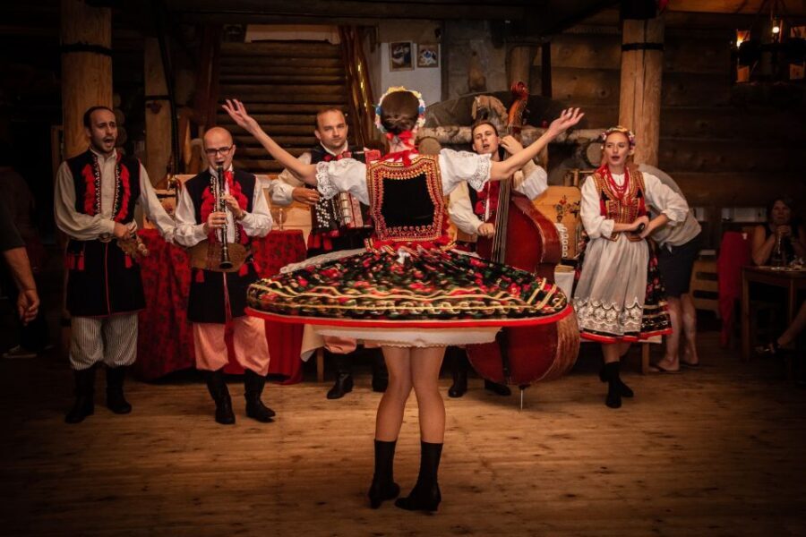 From Krakow: Polish Folk Show with All-You-Can-Eat Dinner - The folk show: interaction is the whole point