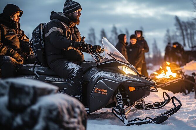 From Krakow Snowmobile with Thermal Pools and Hotel Pickup - Snowmobile ride (or quad bike): thrill, views, and a bonfire reset