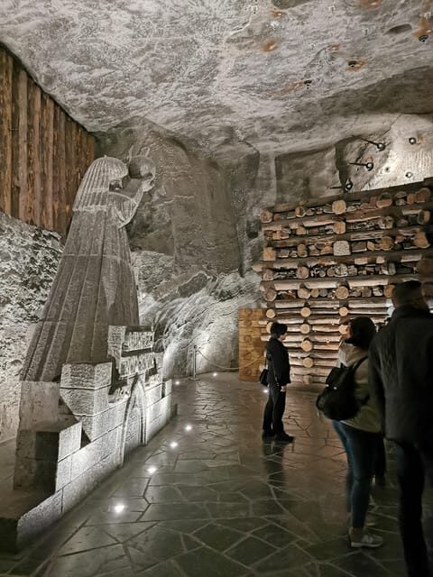 From Krakow: Wieliczka Salt Mine Guided Tour (Hotel Pick-up) - Skip-the-line access and the first descent: more salt, less waiting