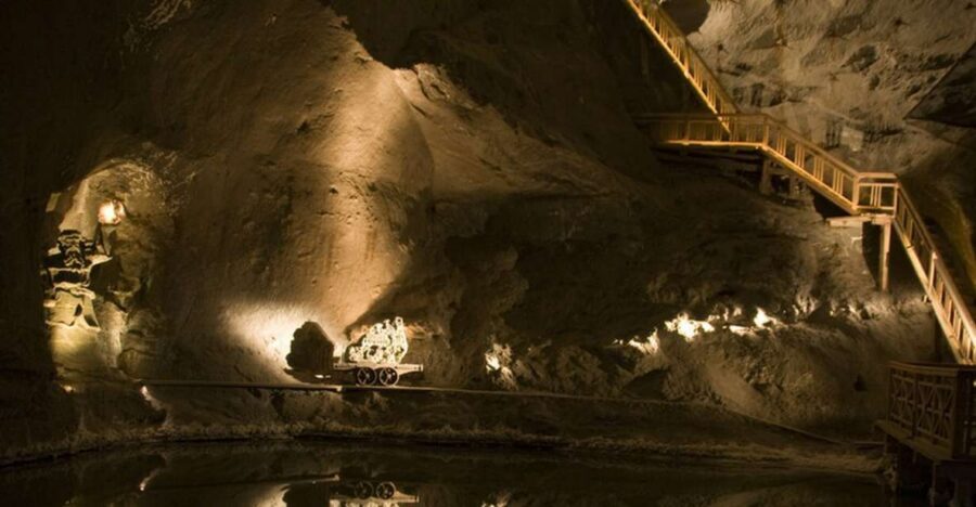 From Krakow: Wieliczka Salt Mine Half-Day Trip with Pickup - From Krakow Pickup to Wieliczka Entrance