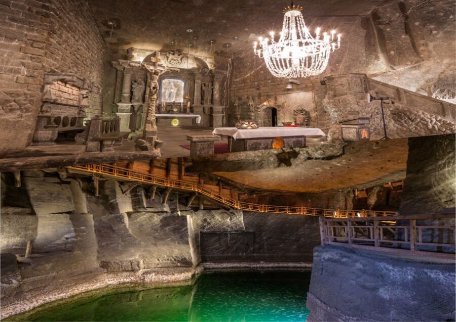 From Krakow: Wieliczka Salt Mine Small Group Guided Tour - The stairs down and the temperature shock you’ll feel