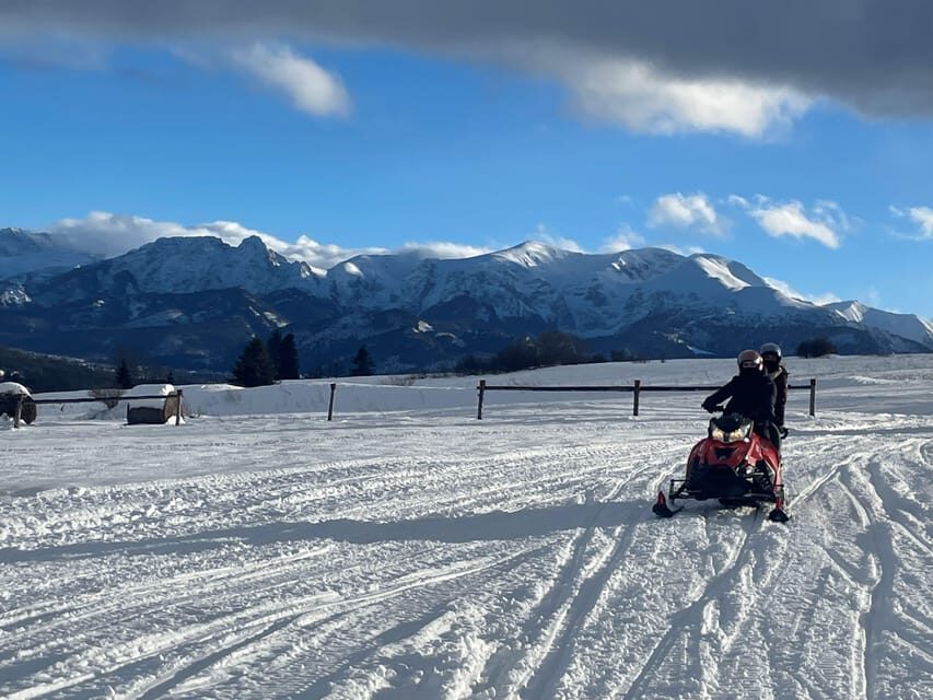 From Krakow: Zakopane Snowmobile NIGHT Ride, Bonfire, - When there’s not enough snow: quads take over