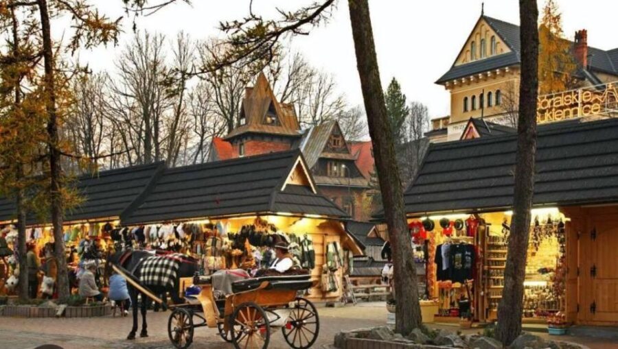 From Krakow: Zakopane Tour with Hotel Pickup & Thermal Baths - From Krakow pickup to the first mountain views