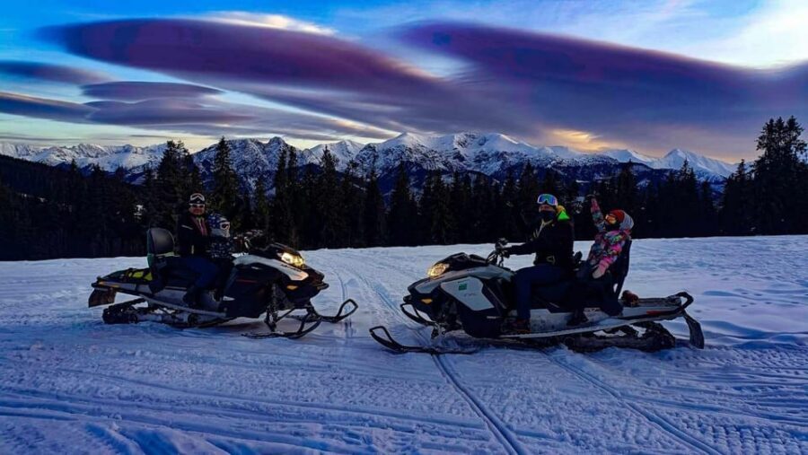 From Zakopane: Snowmobile Ride with Thermal Pools & Pickup - Costs, included gear, and what you still need to pay