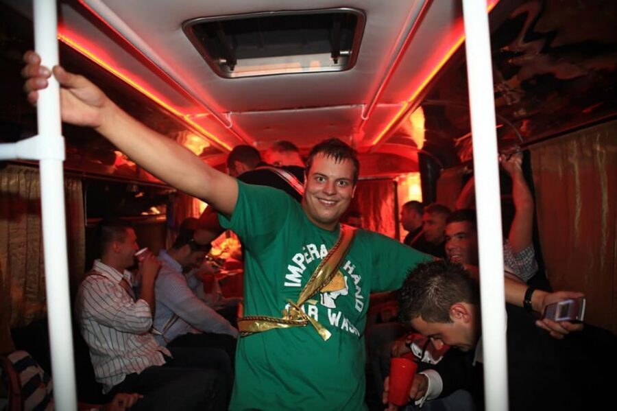 Gdańsk: 1-Hour Private Party Bus with Vodka Package - The Service Side: Driver, Drink Handling, and Ease