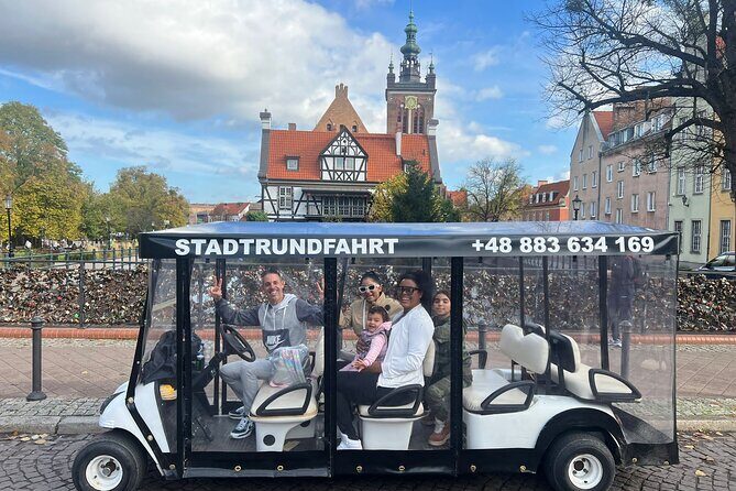 Gdansk: 2H City Sightseeing Tour LIVE GUIDED by Buggy/Golf cart - Why a Gdansk golf cart tour makes sense for a short stay