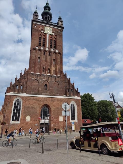 Gdansk: City Sightseeing Tour Eco Electric Buggy Golf Cart - Motlawa River waterfront: the view that ties town to trade