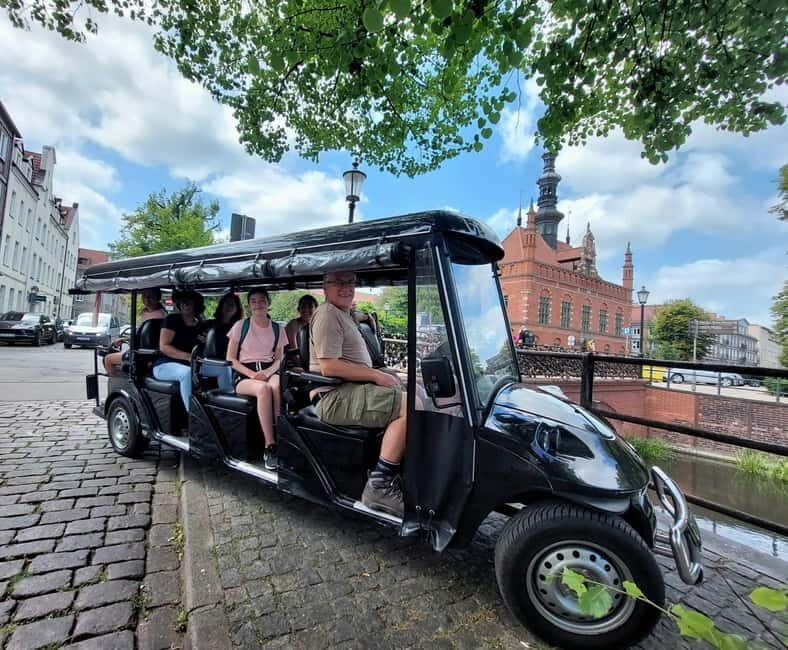 GDANSK City Tour by Golf Cart Live Guide & Sightseeing 90min - Key Highlights You’ll Actually Feel