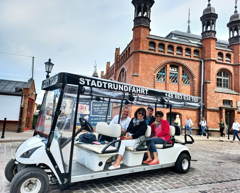 Gdansk: City Tour Live Guided by Golf Cart/Buggy Sightseeing - WWII in the city: Museum of Second World War and the guide’s photo comparisons