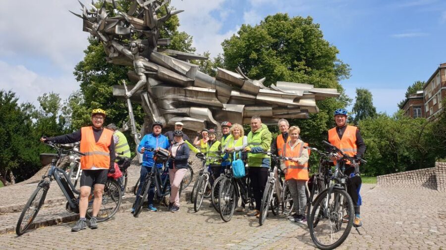 Gdańsk: Highlights Bike Tour - BHP Hall and the Motława riverfront: seeing industry up close