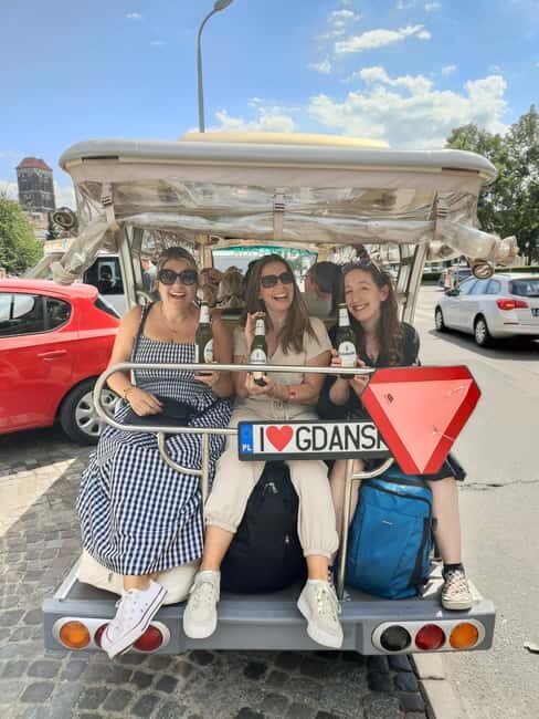 Gdansk: NO LIMIT BEER City Tour by Golf Cart Private/Shared - Solidarity Square and the democracy lesson you’ll actually remember