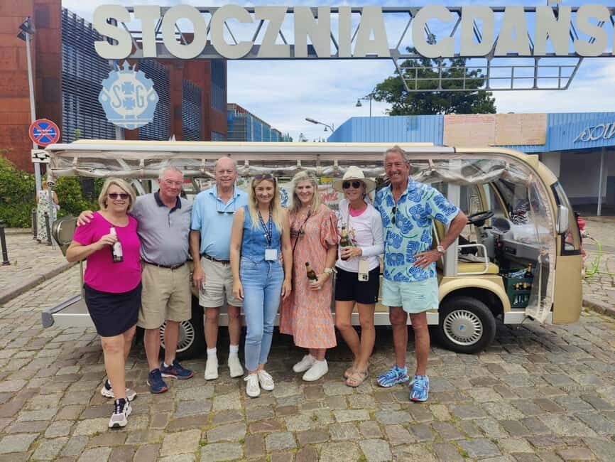 Gdansk: NO LIMIT BEER City Tour by Golf Cart Private/Shared - Price and value: how $4.47 can make sense