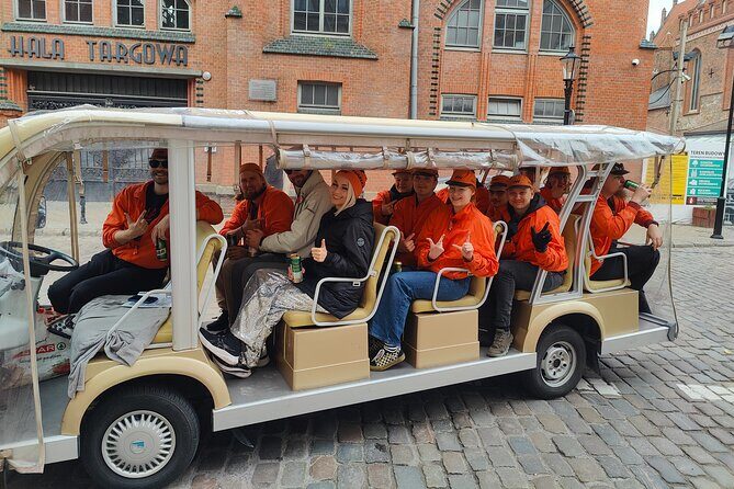 Gdansk: NO LIMIT BEER City Tour Sightseeing by Buggy Golf Cart - English Guidance and the Ewelina-Style Approach