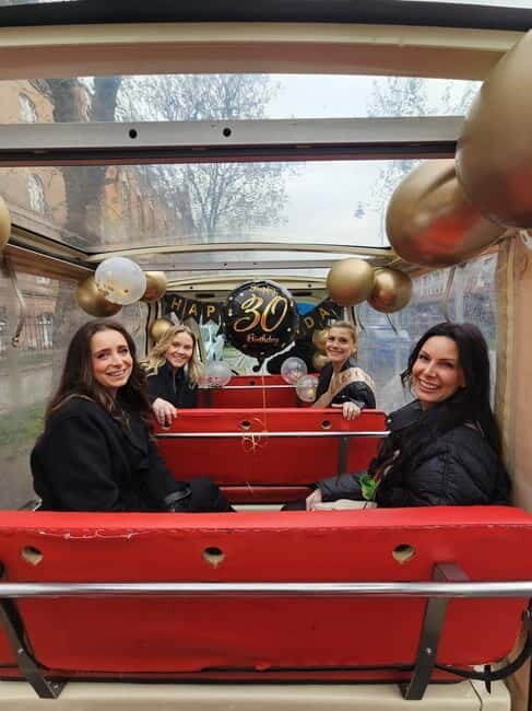 Gdansk: PartyBus in BuggyBus & Alcohol Included & Top Fun - Pickup in Śródmieście: The Easy Start That Saves Your Night
