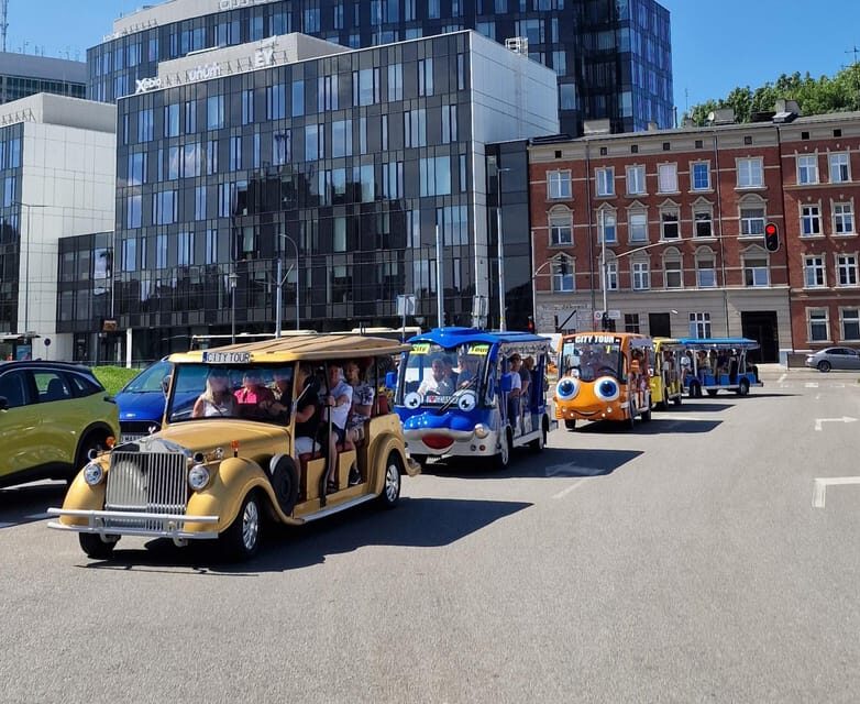 Gdansk: Shared or Private City Tour Sightseeing by Golf Cart - St. Mary’s Church, Solidarity Square, and the “Main Story” Stops