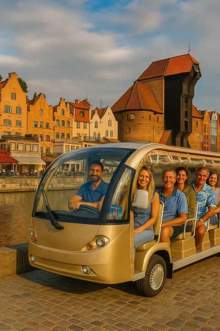 Gdansk: Shared/Private Golf Cart City Tour with Local Guide - Starting at Pańska 1: How the Loop Gets You Oriented Fast