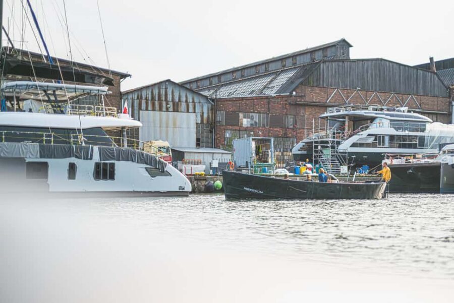 Gdańsk: Shipyard and Port Cruise with Pierogi Tasting - Finding the Yard Cafe on Imperial Dock (and avoiding the stress)