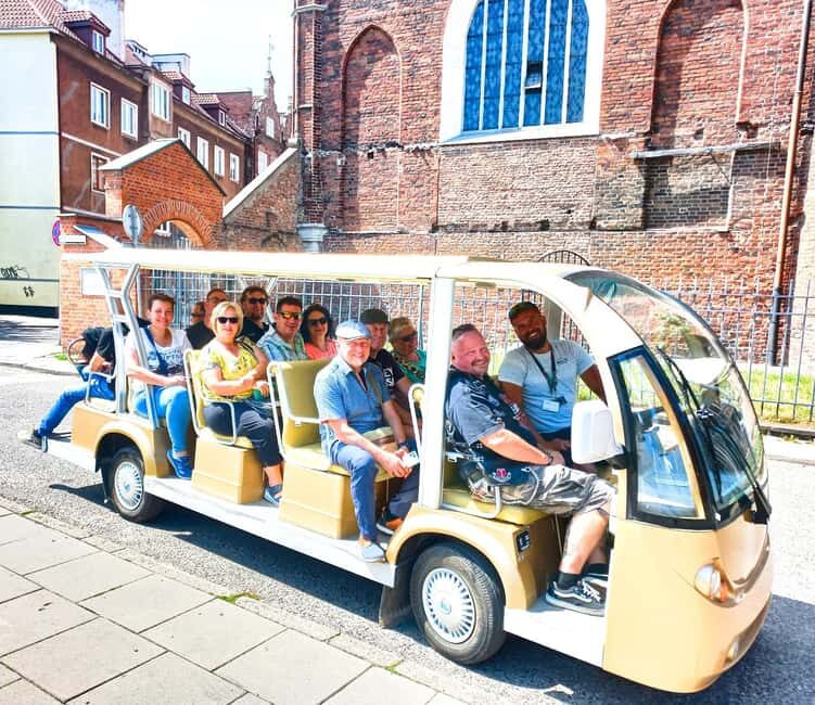Gdansk: Top Unlimited Beer & Highlights Tour by Golf Buggy - Motława River Views: Reading Gdansk Like a Harbor Map