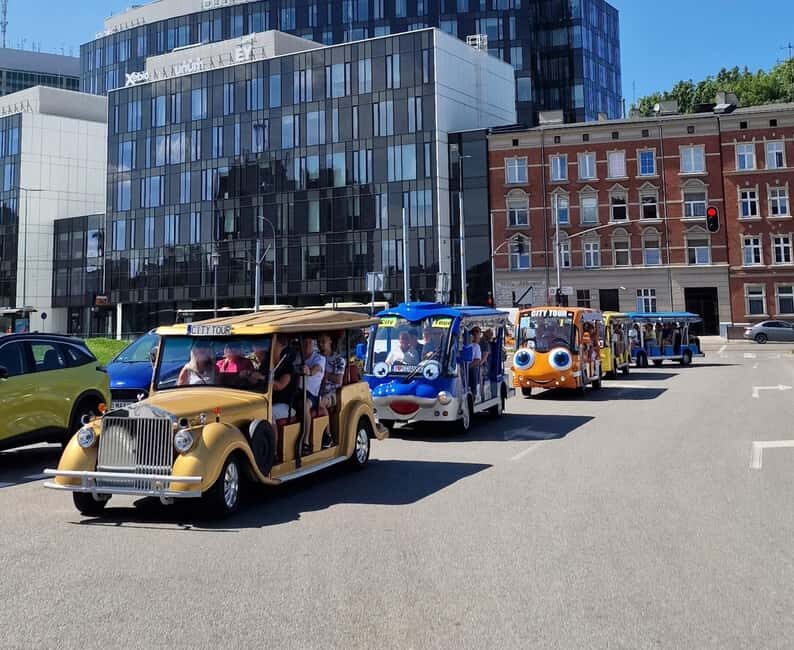 Gdansk:UNLIMITED beer incl. City Tour By Golf Cart - Stops you’ll care about, and why they matter