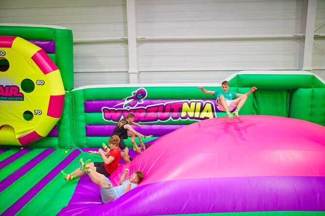 GOair! The Air City Park Kraków Sikorki - 1 hour ticket - Adult fun and kid safety: what you can do by age
