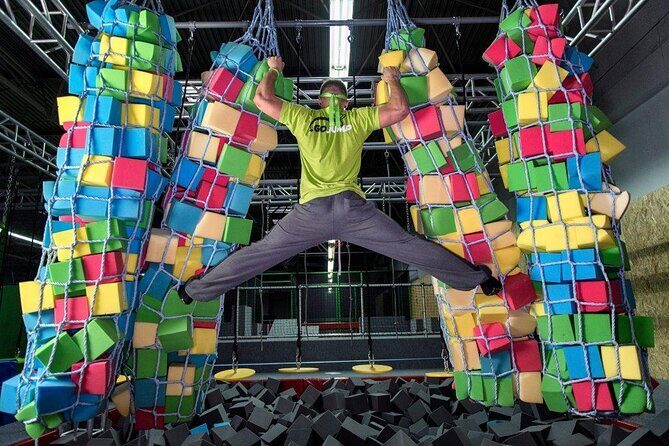 GOjump MEGAPARK Kraków-Sikorki 1h ticket: GOair Inflatable Park - Key points to know before you book