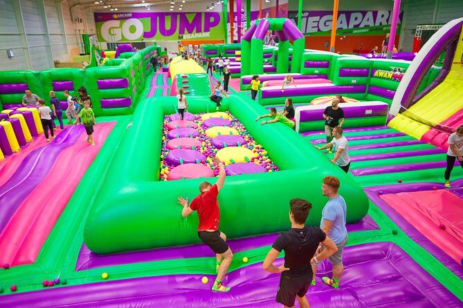 GOjump MEGAPARK Kraków-Sikorki 1h ticket: GOair Inflatable Park - Practical planning: location, hours, and entry flow