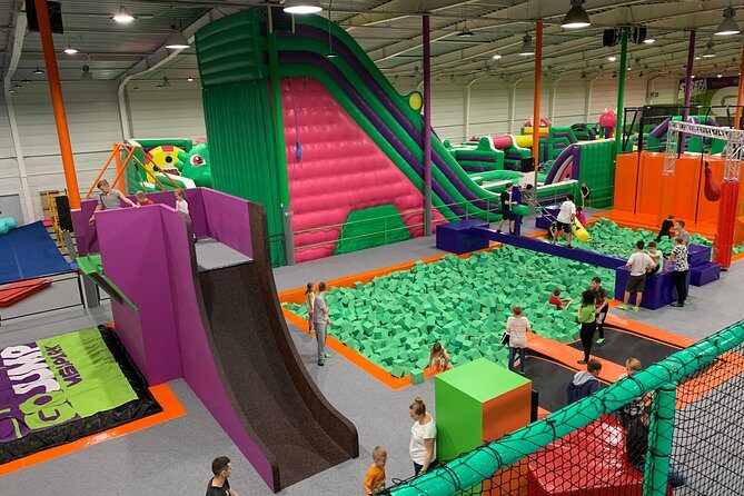 Great fun in GOjump MEGAPARK Kraków-Sikorki - 2 hours ticket - Kids rules and supervision: plan before you arrive