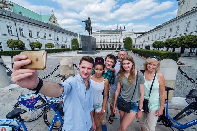 Half-Day Warsaw City Sightseeing Bike Tour for Small Group - Stop-by-stop: from the Uprising Monument to rebuilt Old Town
