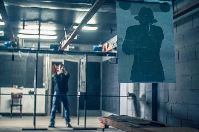 Indoor Shooting Range in Warszawa Package 2 - The firearm lineup in Package 2: what you’ll actually shoot
